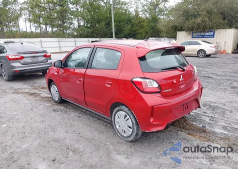 2024 Mitsubishi Mirage Es/Le из США, поврежденный, VIN ML32AUHJXRH020493